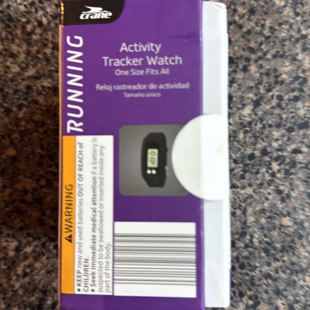 Brand New Crane Black Activity Tracker Watch - Picture 4 of 5